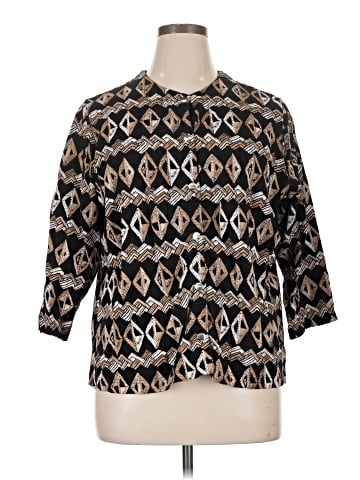 Studio Works 3/4 Sleeve Blouse (view 1)