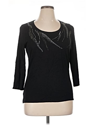 Coldwater Creek 3/4 Sleeve Top (view 1)