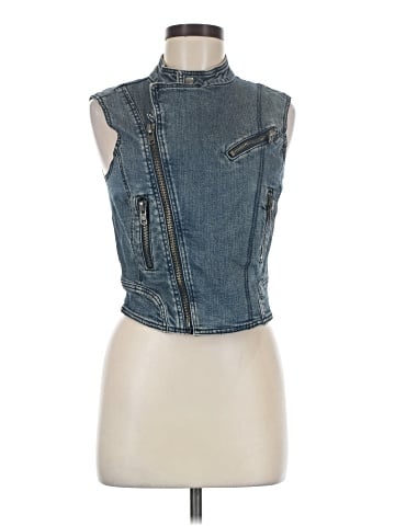 2.1 DENIM Denim Vest (view 1)