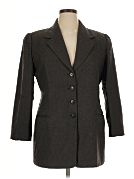 Linda Allard Ellen Tracy Wool Blazer (view 1)