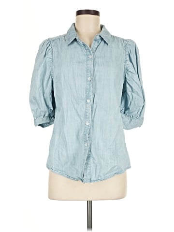Boston Proper 3/4 Sleeve Button-Down Shirt (view 1)