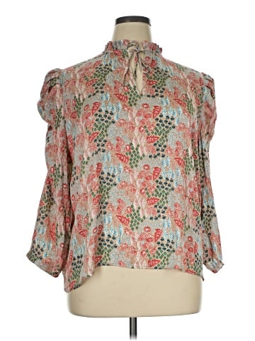 Ann Taylor LOFT 3/4 Sleeve Blouse (view 1)