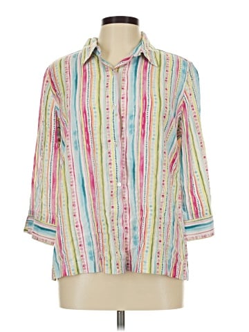 Koret 3/4 Sleeve Button-Down Shirt (view 1)