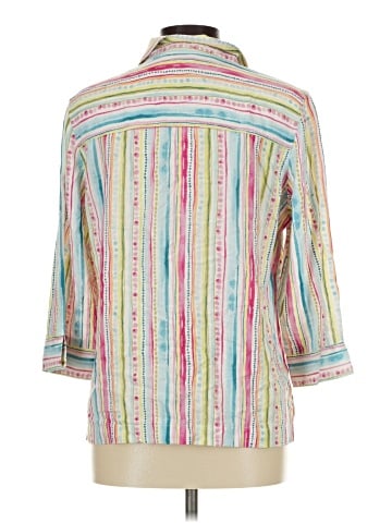 Koret 3/4 Sleeve Button-Down Shirt (view 2)