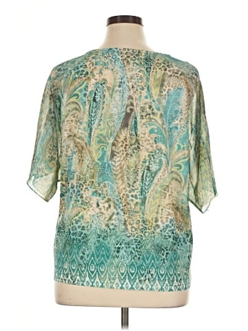 Chico's Short Sleeve Blouse (view 2)