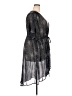 Torrid 100% Polyester Black Gray Kimono Size 4X Plus (4) - photo 4