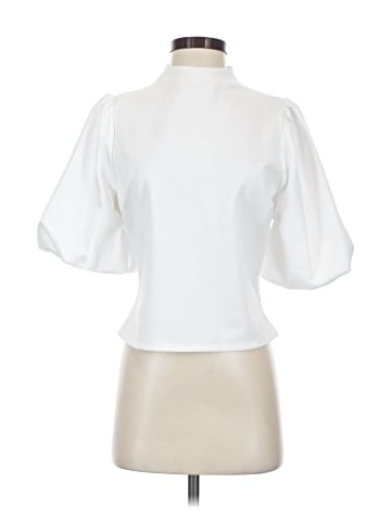 Sunday in Brooklyn Short Sleeve Blouse (view 2)