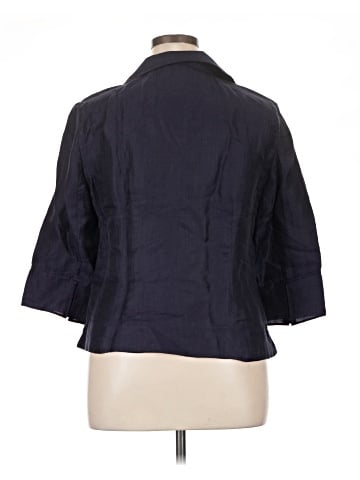 Jones New York Collection 3/4 Sleeve Button-Down Shirt (view 2)