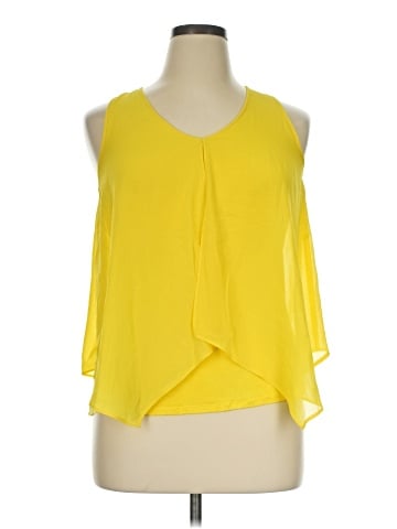 Byline by BYER CA Sleeveless Blouse (view 1)