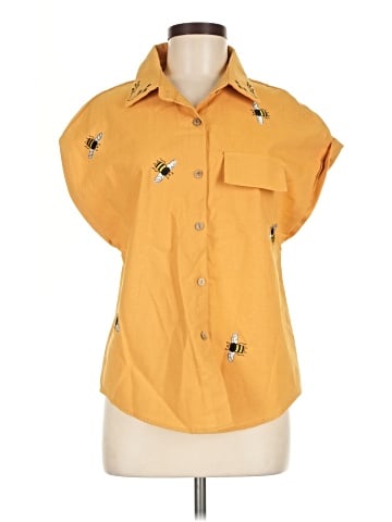 Romwe Short Sleeve Blouse (view 1)