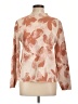 89th & Madison Print Orange Pullover Sweater Size L - photo 1