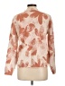 89th & Madison Print Orange Pullover Sweater Size L - photo 2