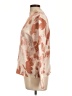 89th & Madison Print Orange Pullover Sweater Size L - photo 5