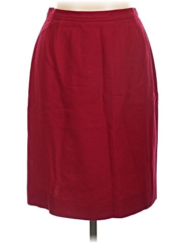 Kasper Wool Skirt (view 1)