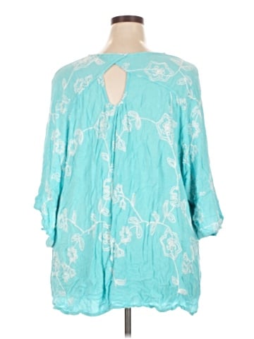 Catherines 3/4 Sleeve Blouse (view 2)