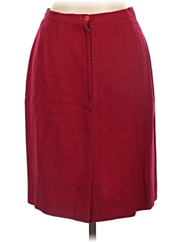 Kasper Wool Skirt (view 2)