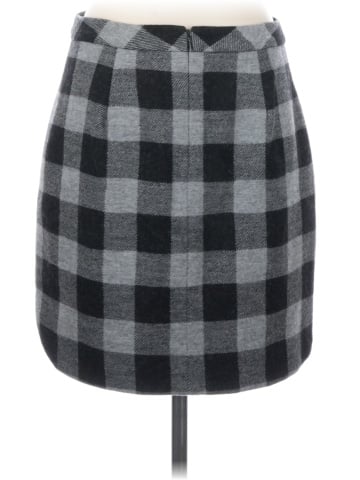 Madewell Shirttail Skirt in Plaid (view 2)