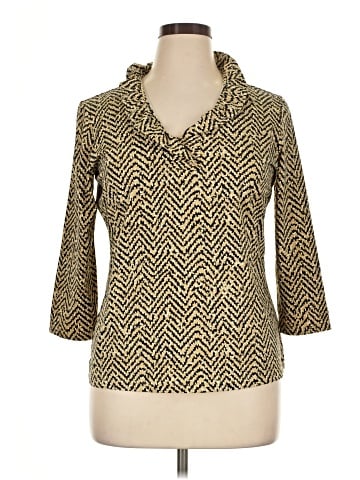 J. McLaughlin 3/4 Sleeve Blouse (view 1)