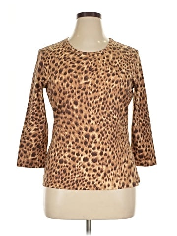 J. McLaughlin 3/4 Sleeve T-Shirt (view 1)