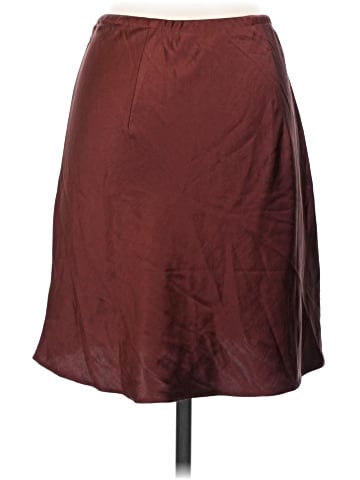 Madewell Drawstring Mini Slip Skirt (view 2)
