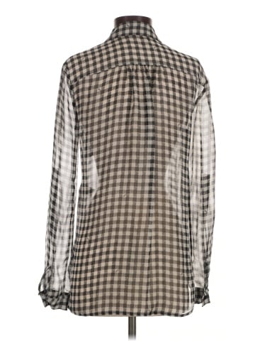 Diane von Furstenberg Long Sleeve Silk Top (view 2)