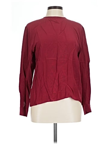 Clio Long Sleeve Silk Top (view 1)