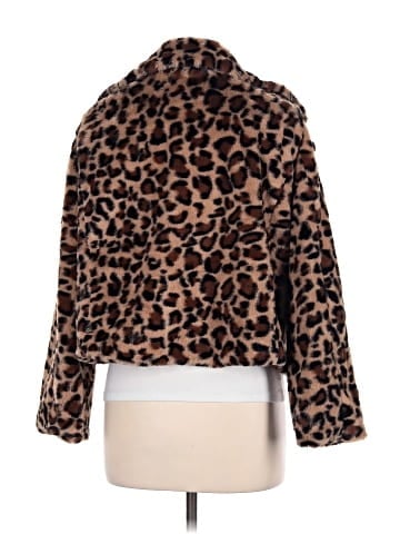 Love Tree Faux Fur Jacket (view 2)