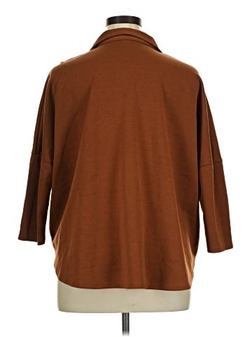 Crown & Ivy 3/4 Sleeve Button-Down Shirt (view 2)