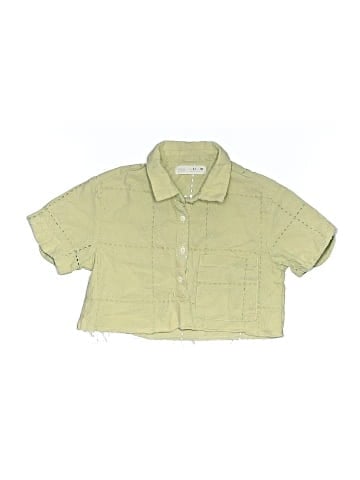 Zara Kids Short Sleeve Button-Down Shirt (view 1)
