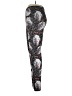 Marilyn Monroe Print Gray Active Pants Size L - photo 5
