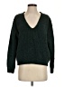 Express Solid Green Pullover Sweater Size XS - photo 1