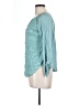 Tiny 100% Polyester Teal Long Sleeve Blouse Size L - photo 5