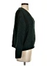 Express Solid Green Pullover Sweater Size XS - photo 4