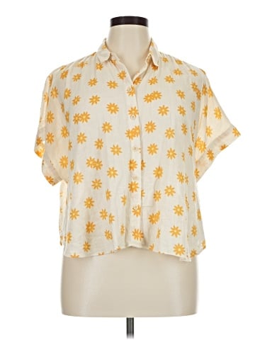 Madewell Short Sleeve Blouse (view 1)