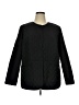 Anne Klein 100% Polyester Argyle Black Jacket Size XL - photo 1