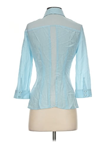 Bebe 3/4 Sleeve Silk Top (view 2)