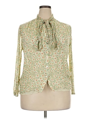 MNG 3/4 Sleeve Blouse (view 1)