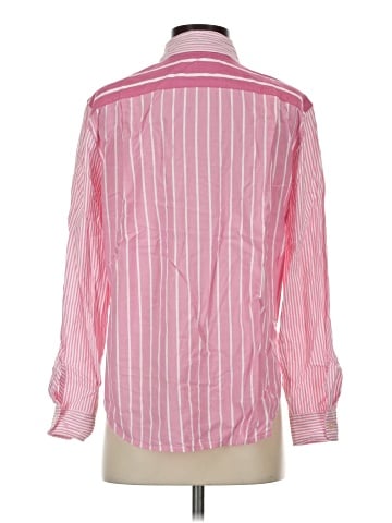 Ann Taylor LOFT Long Sleeve Button-Down Shirt (view 2)
