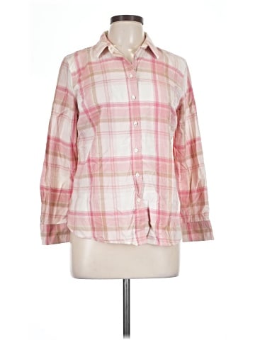 Talbots 3/4 Sleeve Button-Down Shirt (view 1)
