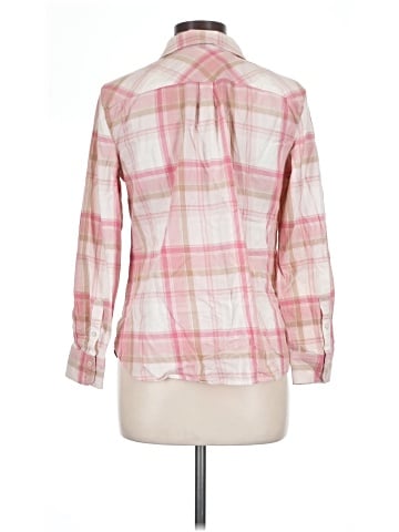 Talbots 3/4 Sleeve Button-Down Shirt (view 2)