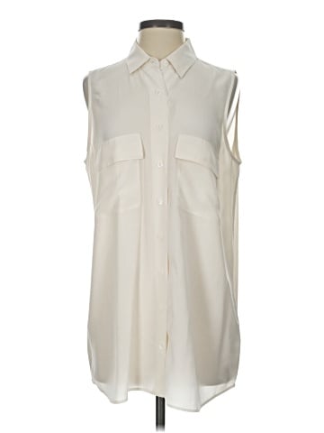 Equipment Sleeveless Silk Top (view 1)
