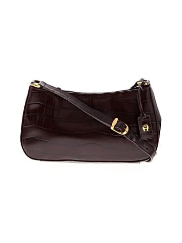 Etienne Aigner Leather Shoulder Bag (view 1)