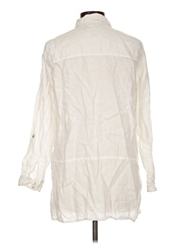 Tahari Long Sleeve Button-Down Shirt (view 2)