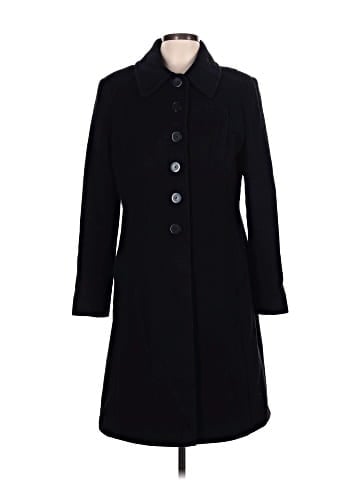 Larry Levine Wool Coat (view 1)