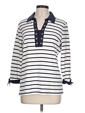 Karen Scott 3/4 Sleeve Blouse (view 1)