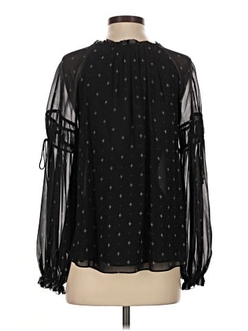 Joie Long Sleeve Silk Top (view 2)