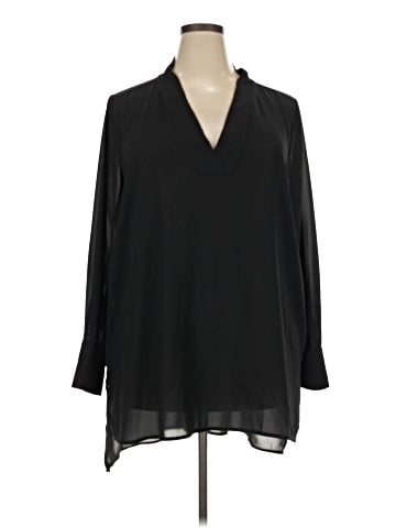 ELOQUII 3/4 Sleeve Blouse (view 1)
