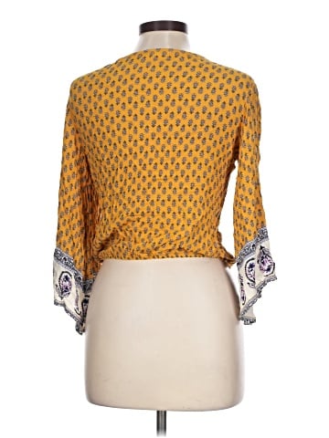 Xhilaration 3/4 Sleeve Blouse (view 2)
