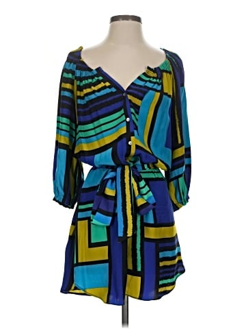 Alice & Trixie 3/4 Sleeve Silk Top (view 1)