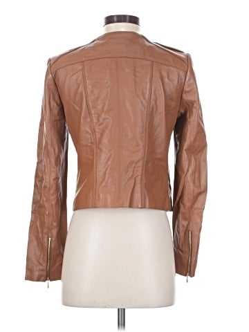 White House Black Market Leather Jacket (view 2)